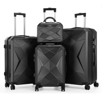 Black fashion luggage set